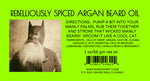 Rebelliously Spiced Argan Beard Oil, 1 ounce