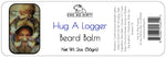 Beard Balm & Leave in Conditioner, HUG A LOGGER, 2oz