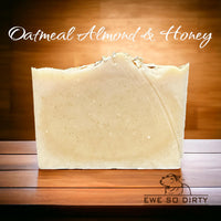 Oatmeal Almond and Honey Cold process Soap