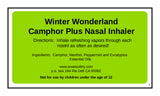Winter Wonderland Nasal Inhaler