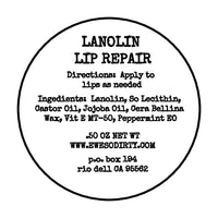 Lanolin Lip Repair, .50oz