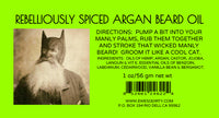 Rebelliously Spiced Argan Beard Oil, 1 ounce