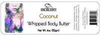 Whipped Shea Body Butter,  COCONUT,  3 oz