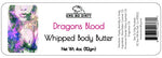 Whipped Shea Body Butter, DRAGONS BLOOD, 3 oz