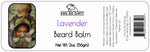 Beard Balm & Leave In Conditioner, LAVENDER, 2 oz