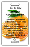 Orange Solid Conditioner Bar, 42 gm