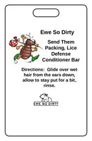 Send Them Packing, Lice Defense Shampoo & Conditioner Bars