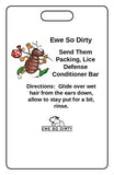 Send Them Packing, Lice Defense Shampoo & Conditioner Bars
