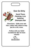 Send Them Packing, Lice Defense Shampoo & Conditioner Bars