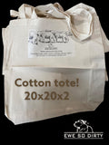 Cotton Tote Bag, 20" x 20" x 2"